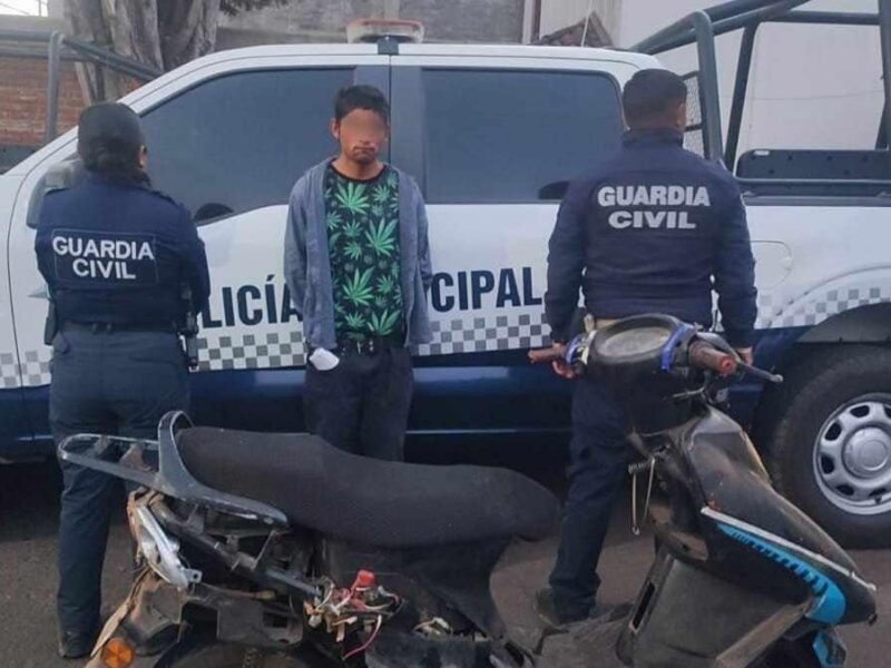 detienen a joven en posición de droga sintética en Salvador Escalante