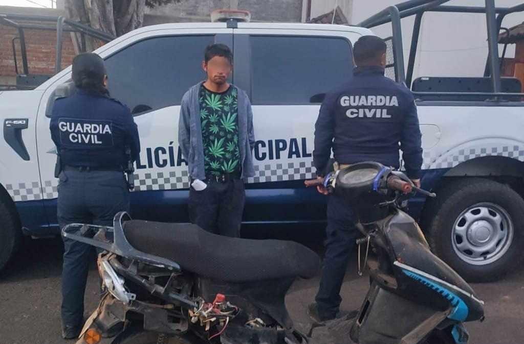 detienen a joven en posición de droga sintética en Salvador Escalante