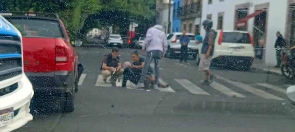 Dos accidentes de tránsito en Morelia dejan una persona herida y daños materiales