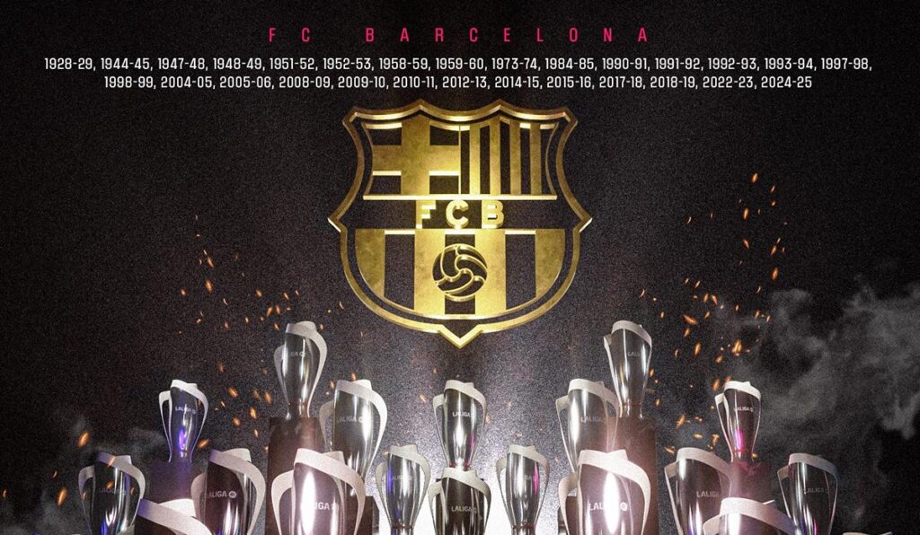 ¡El Barcelona es Campeón de LaLiga!