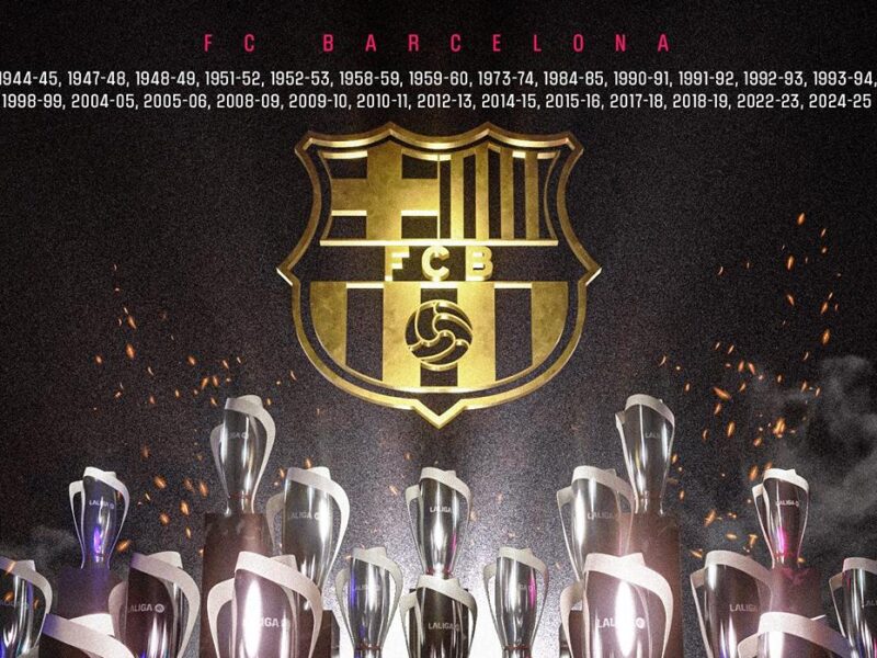 ¡El Barcelona es Campeón de LaLiga!