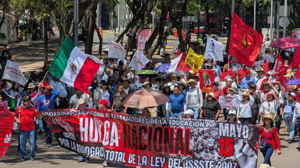 El viernes reanuda mesa de negociación entre la CNTE y Sheinbaum