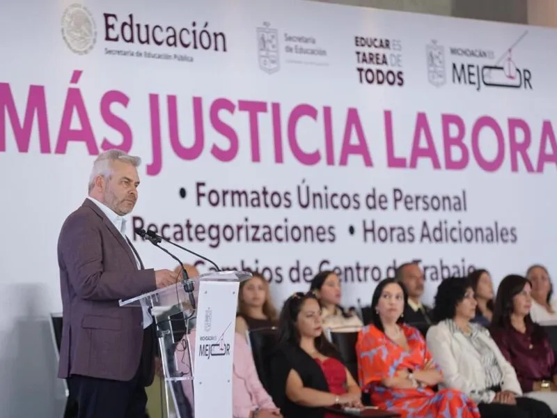 En gobierno de Bedolla, maestras y maestros en primer lugar de atención en Michoacán