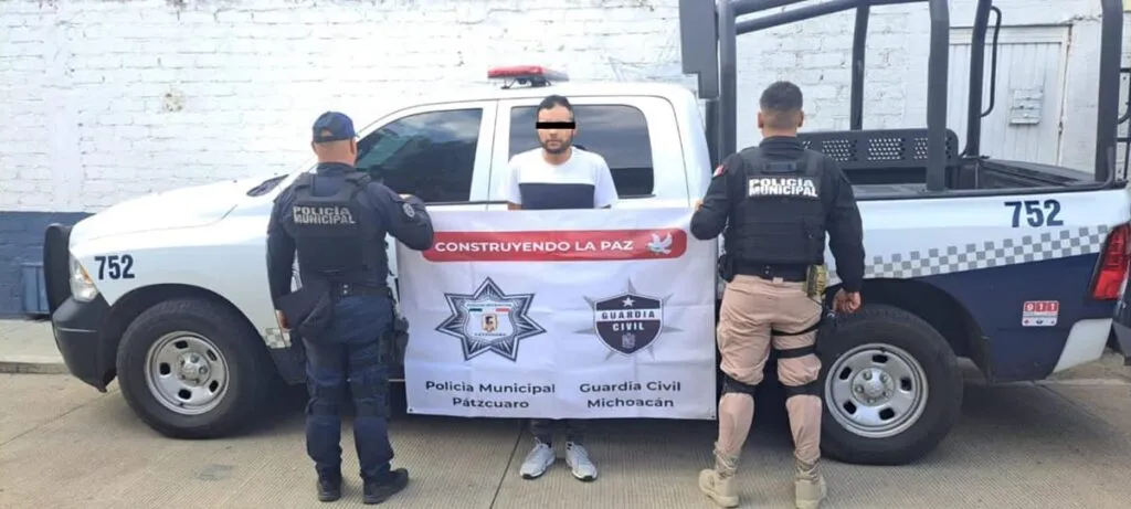 En operativo detienen a hombre con narcóticos en Pátzcuaro 1