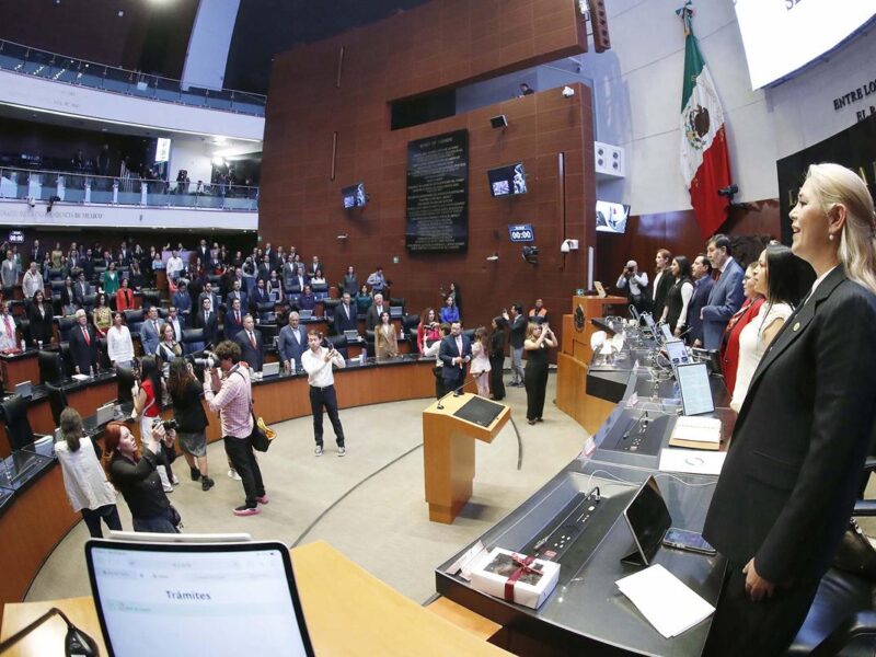 Exigen en el Senado transparencia sobre la revocación de visas de la gobernadora Marina del Pilar y su esposo