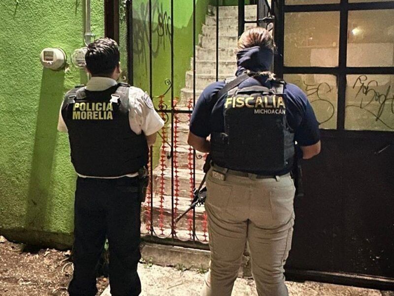 FGE realiza aseguramiento de narcóticos en Morelia