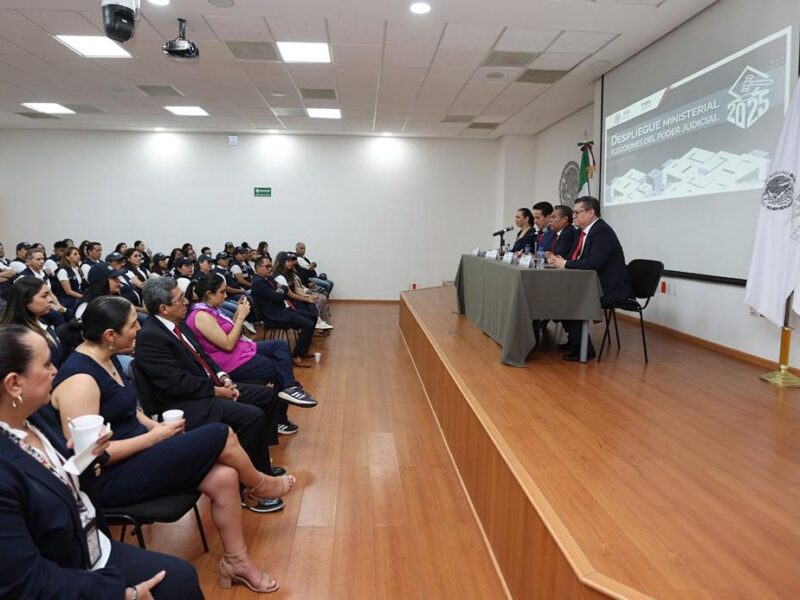 FISEL inicia despliegue de vigilancia para jornada electoral de elección judicial