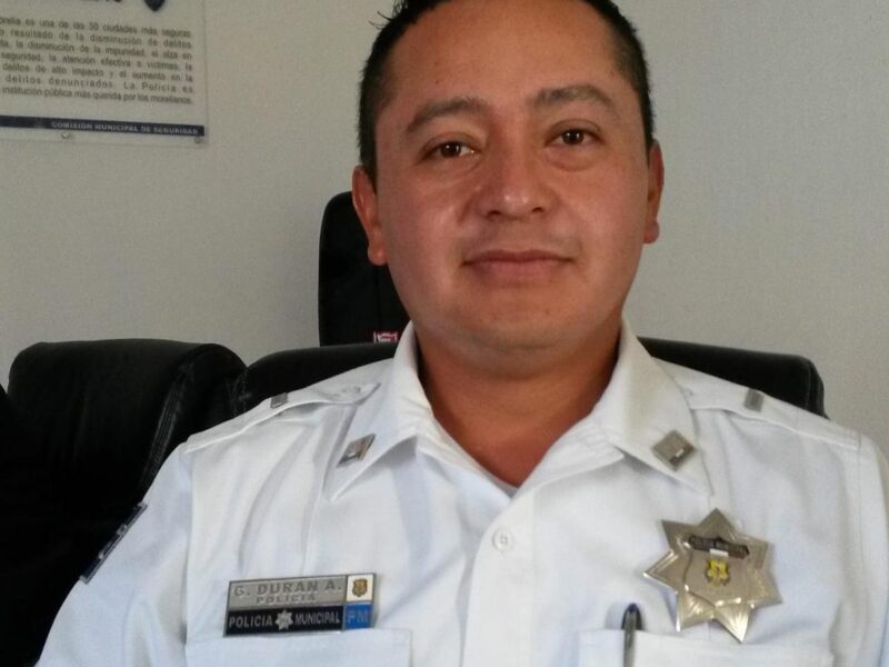 Gerardo Durán Arias, el oficial despedido de Policía de Morelia por no corromperse
