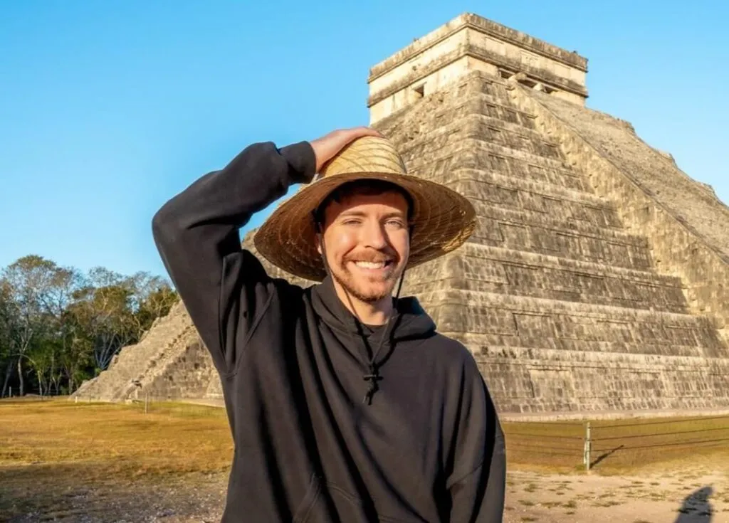 Habrá sanciones por video de MrBeast en Chichén Itzá y Calakmul: Secretaria de Cultura
