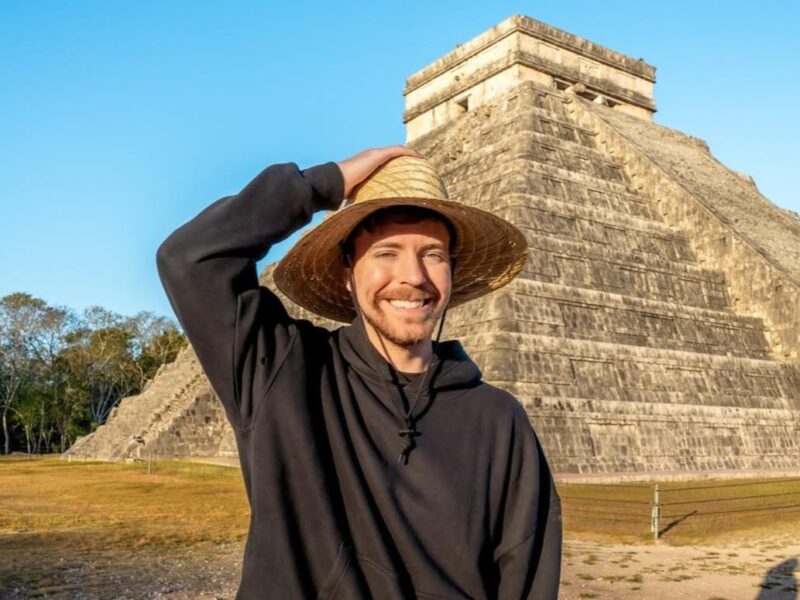 Habrá sanciones por video de MrBeast en Chichén Itzá y Calakmul: Secretaria de Cultura