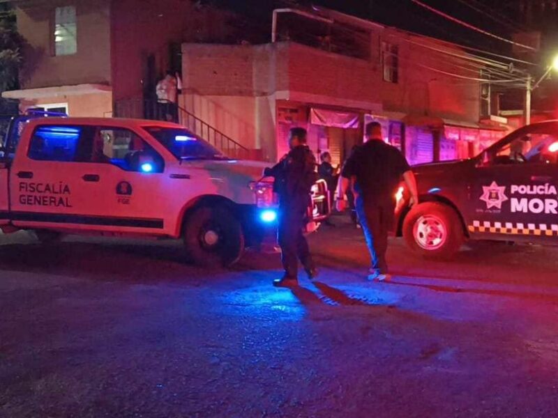 Hombre es baleado en la colonia Lomas del Valle, en Morelia