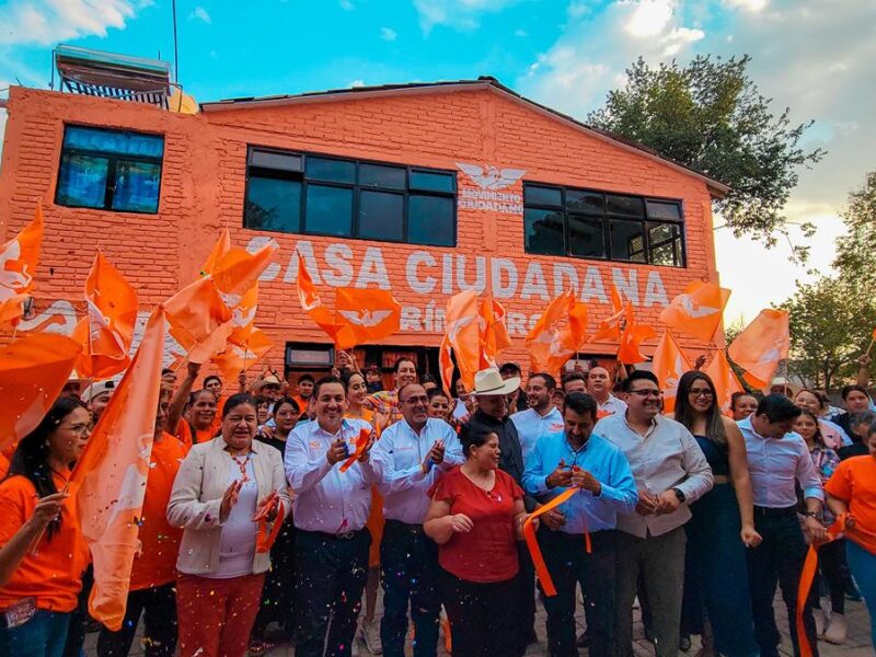 Inauguran Casa Ciudadana de la Fuerza Naranja en Tarímbaro