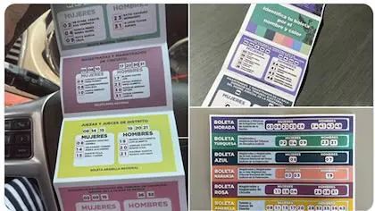 INE investigará el reparto de “acordeones” para la elección Judicial