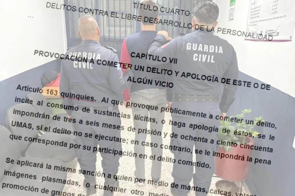 Iniciativa contra apología del delito