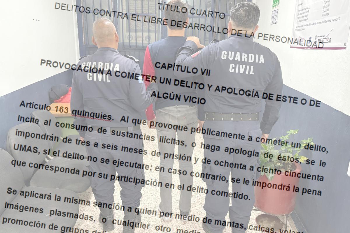 Iniciativa contra apología del delito