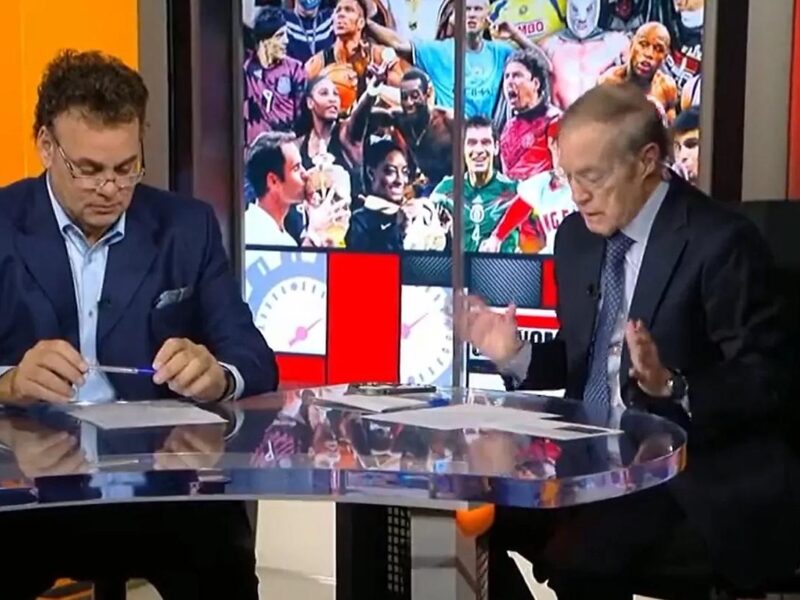 Jose Ramón Fernández y David Faitelson protagonizan conflicto
