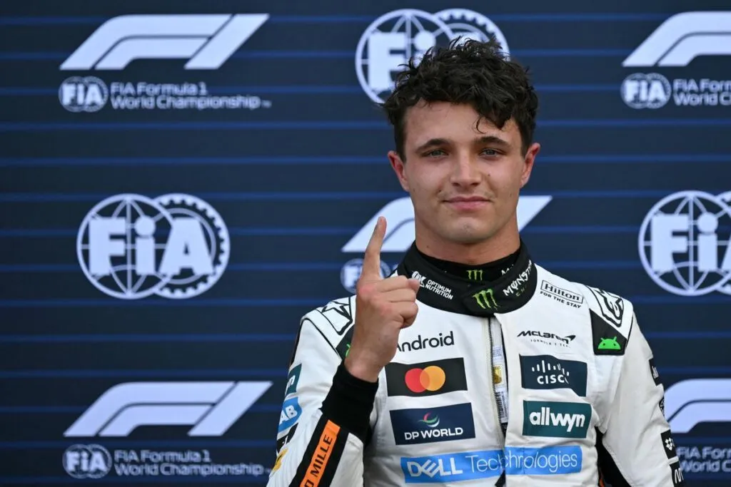 Lando Norris arrebata pole a Charles Leclerc en el Gran Premio de Mónaco