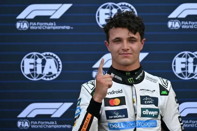 Lando Norris arrebata pole a Charles Leclerc en el Gran Premio de Mónaco