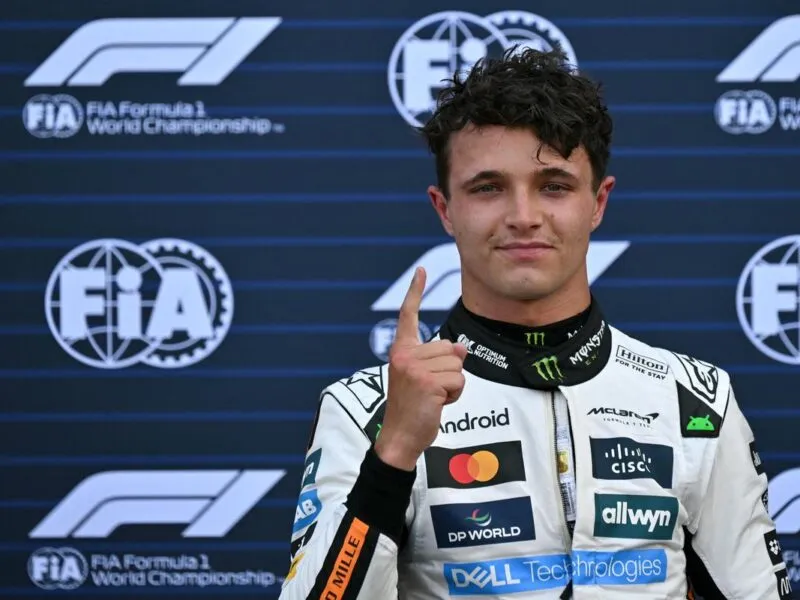 Lando Norris arrebata pole a Charles Leclerc en el Gran Premio de Mónaco