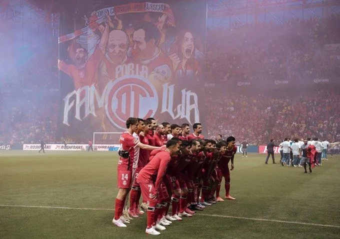 Los Diablos Rojos del Toluca campeón del futbol mexicano