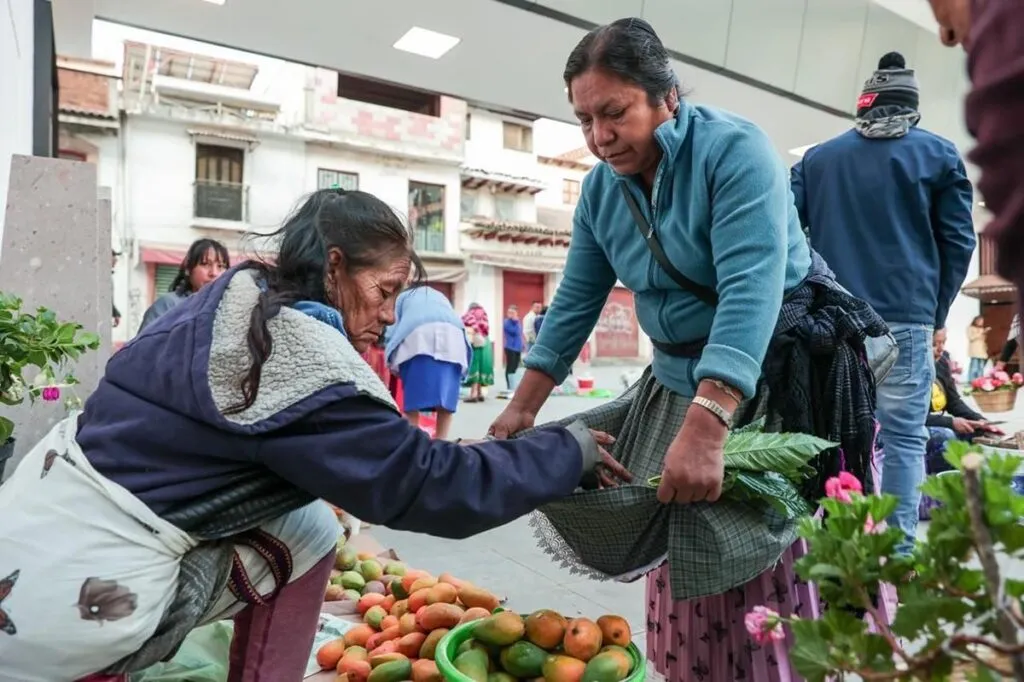 magia del trueque en el mercado de Pátzcuaro