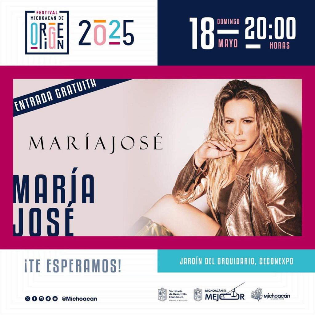 María José llegará a Morelia