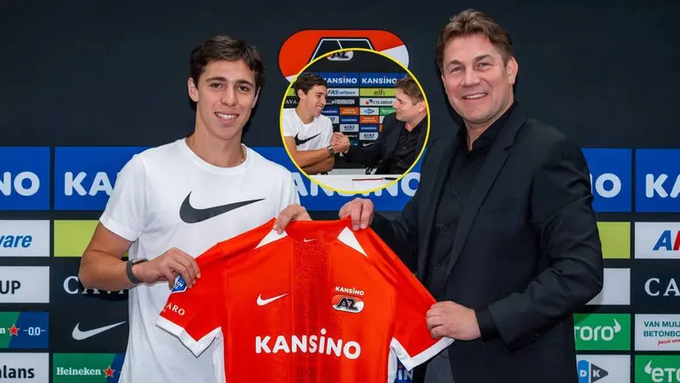 Mateo Chávez, oficialmente nuevo jugador del AZ Alkmaar