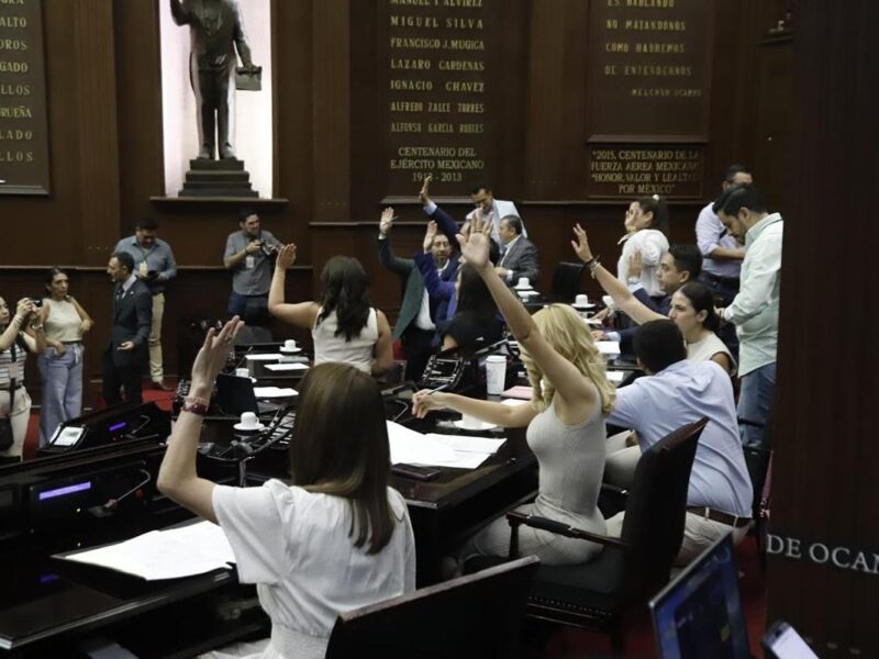 Modifica 76 Legislatura de Michoacán nombre de dos Comisiones de Dictamen