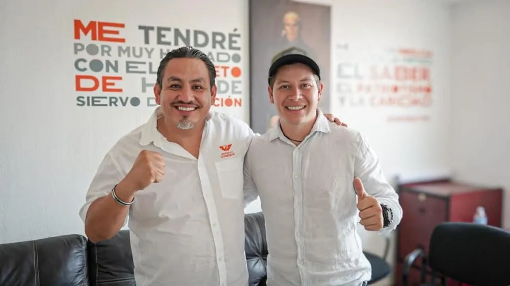 Movimiento Ciudadano en Michoacán se fortalece con perfiles con experiencia y compromiso: Víctor Manríquez