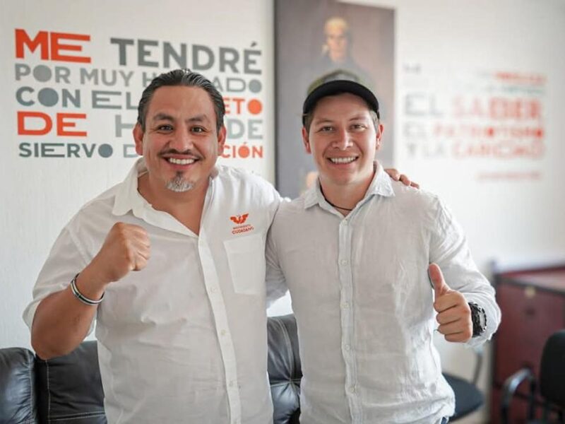 Movimiento Ciudadano en Michoacán se fortalece con perfiles con experiencia y compromiso: Víctor Manríquez