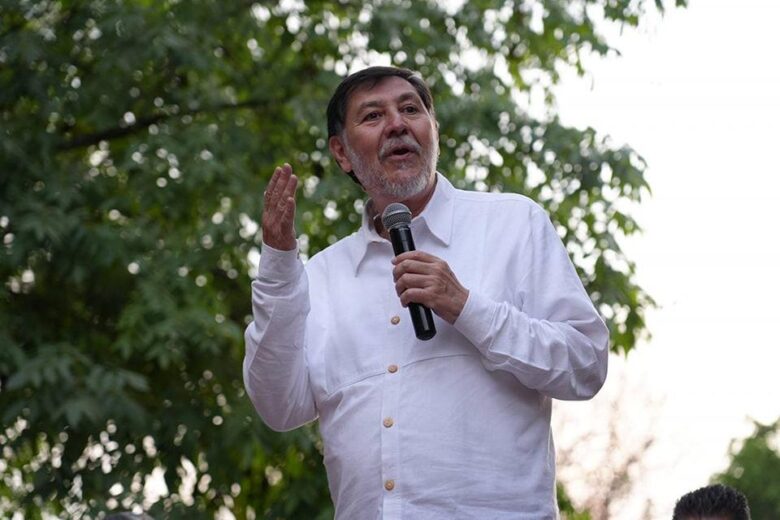Noroña compara las elecciones del Poder Judicial con “hacer el amor”