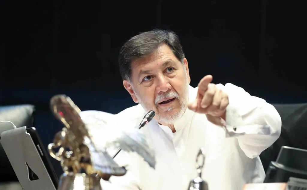 Noroña reta al INE a probar que el Senado puede tumbar a ‘narcocandidatos’