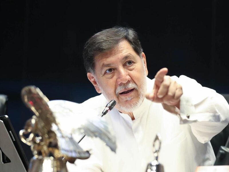 Noroña reta al INE a probar que el Senado puede tumbar a ‘narcocandidatos’