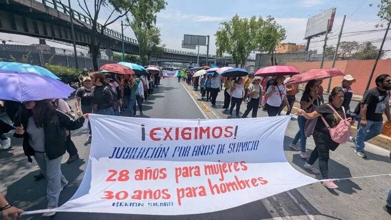 Paraliza la CNTE a la CDMX; SEP, INE y SHCP con bloqueos