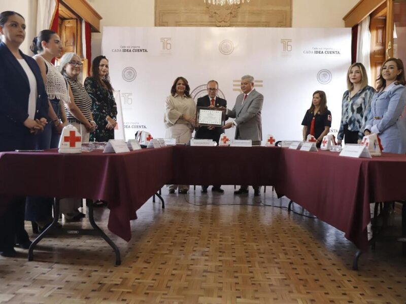 Participa Congreso del Estado en la “Colecta Nacional 2025”de la Cruz Roja