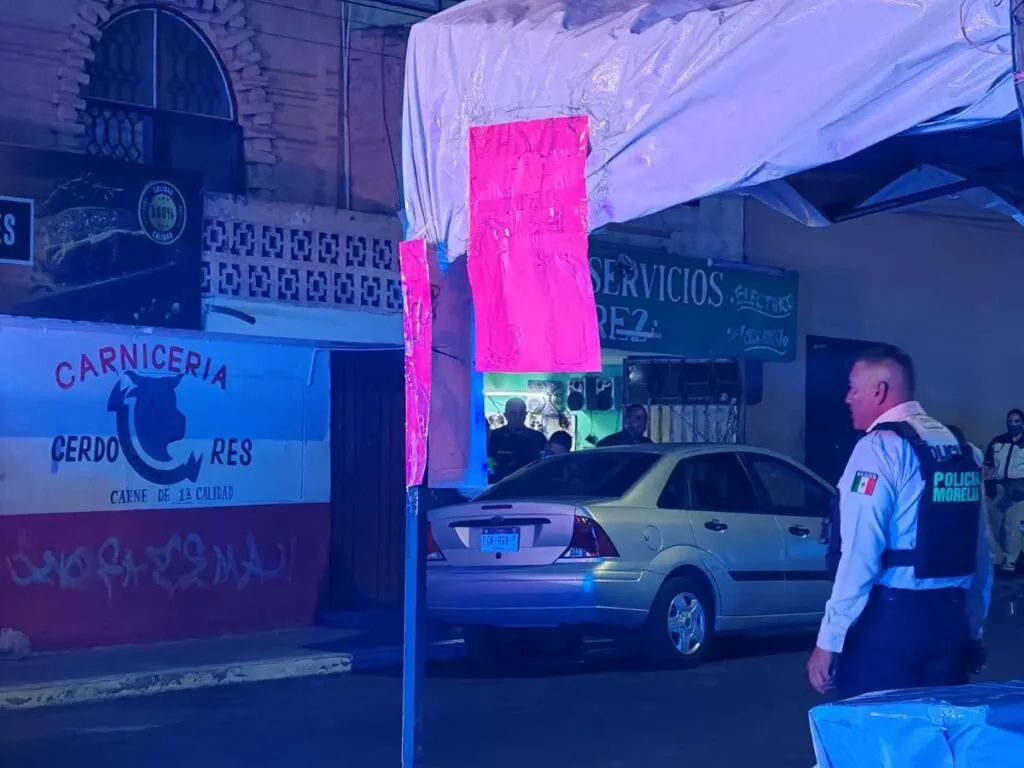 Policia investiga ataque en taller de Morelia