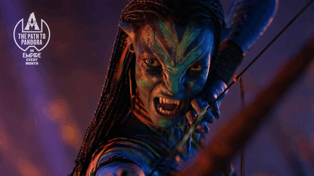 primera imagen de Zoe Saldaña como Neytiri en Avatar: Fire & Ash