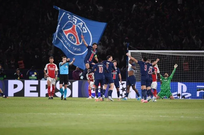 PSG jugará su segunda final en Champions al dominar a un débil Arsenal