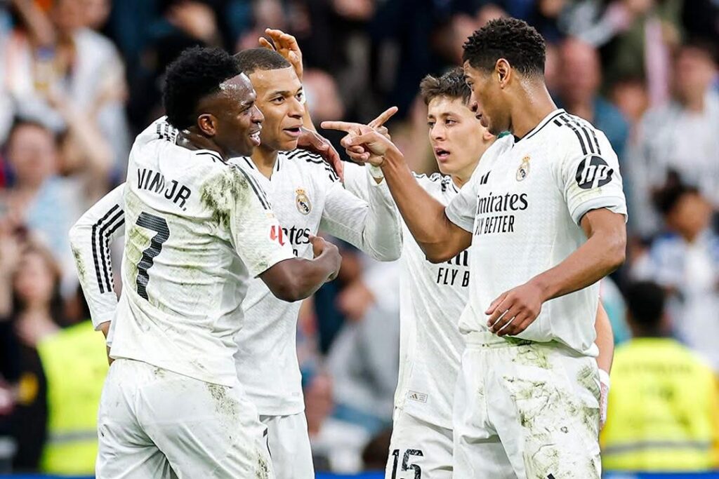 Real Madrid vence Celta y está a cuatro puntos de Barcelona