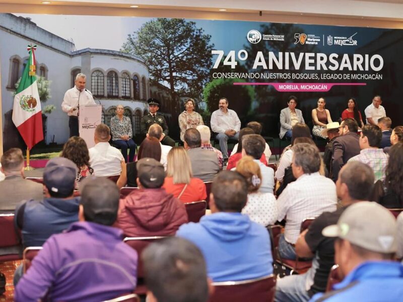 Refrenda Bedolla compromiso con medio ambiente y reconoce labor de la Cofom en Michoacán