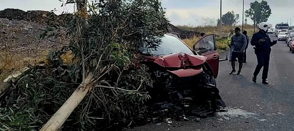 Reportan 2 accidentes de tránsito en Morelia; hay un herido