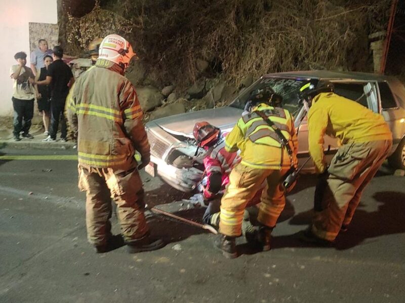 reportan 2 accidentes vehiculares en diferentes puntos de la Morelia-Pátzcuaro