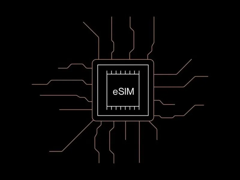 Representación artística de un eSIM