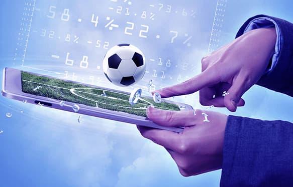 Representación de aplicación para apuestas deportivas