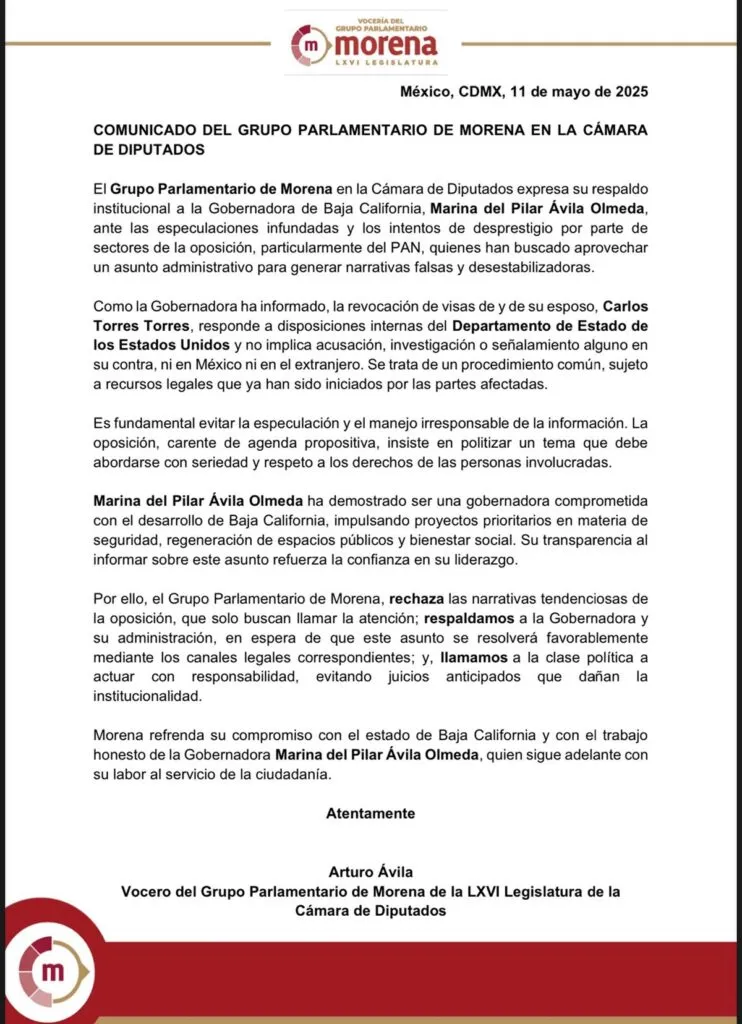 respaldo a Marina del Pilar ante señalamientos de la oposición-1