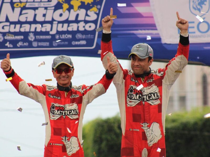 Ricardo Cordero y Marco Hernández conquistan el Rally de las Naciones 2025