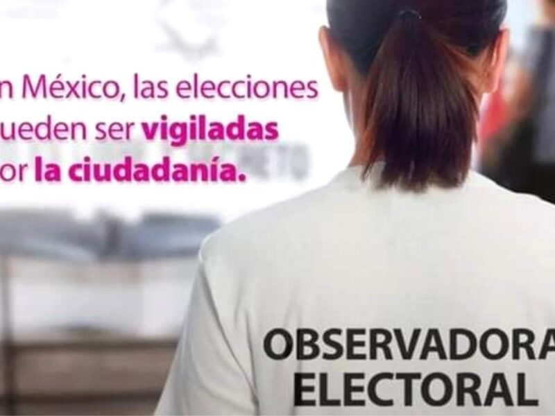 Rompe record registro de observadores para elecciones del Poder Judicial