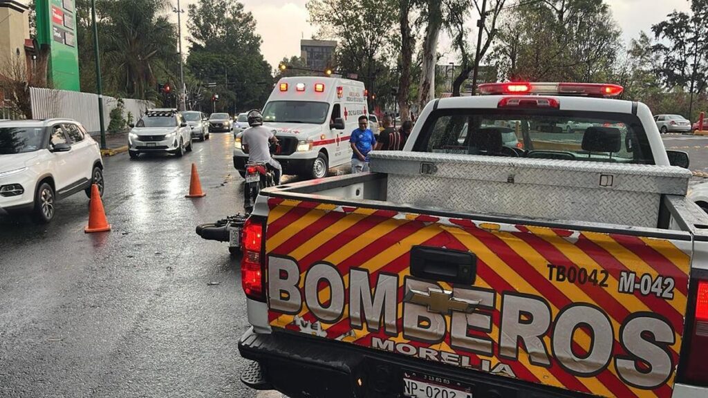 Saldo blanco tras lluvia torrencial de este miércoles en Morelia: PC