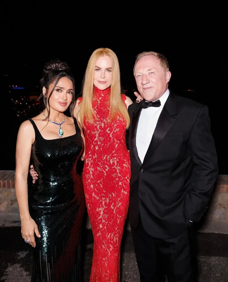 Salma Hayek y Nicole Kidman se reencuentran en Cannes tras polémico desaire en París