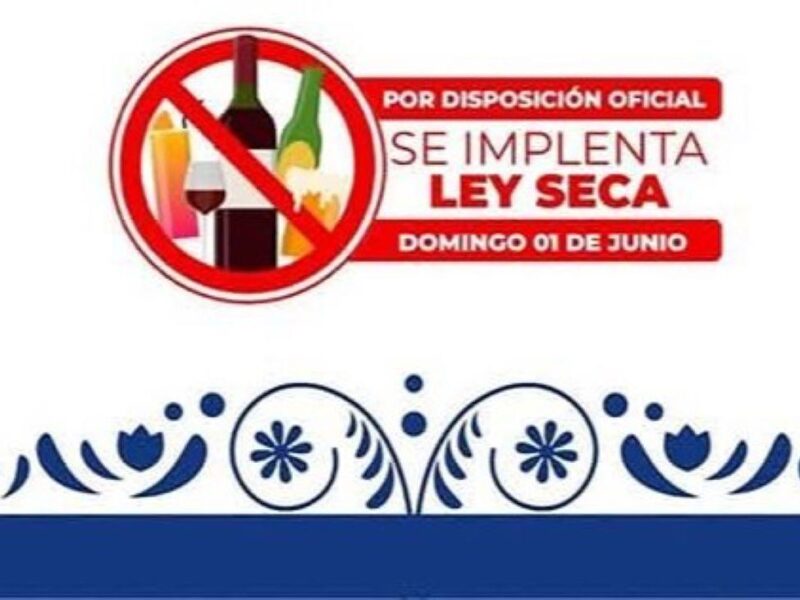 Se aplicará Ley Seca en Quiroga durante la jornada electoral del 1 de junio